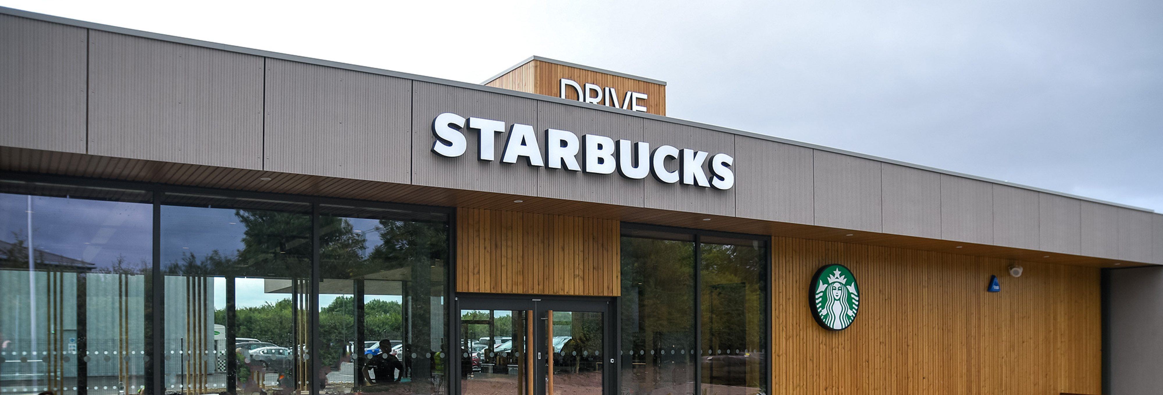 Equitone Linea Decorative Cladding Starbucks