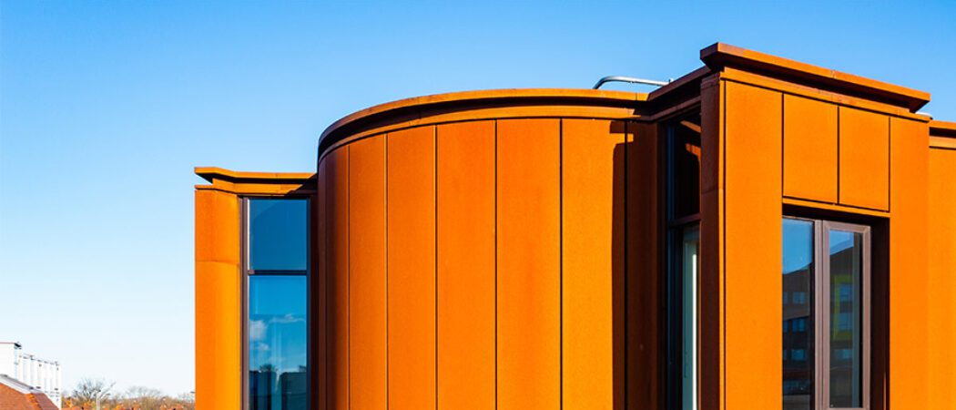 Corten cladding