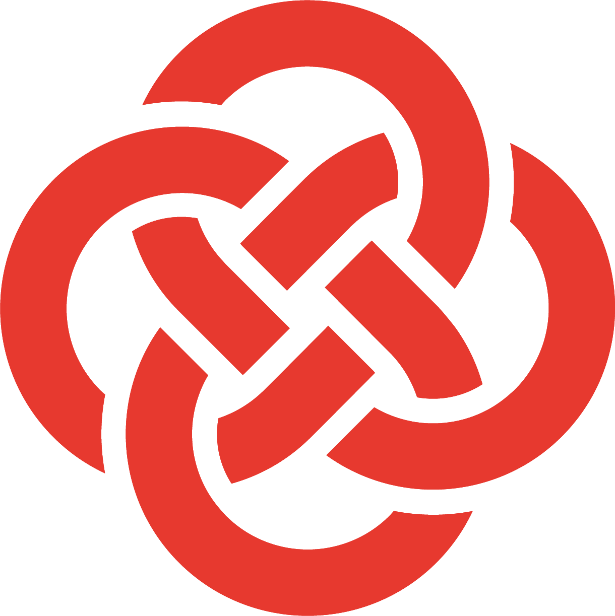 Gordian Knot Logo red