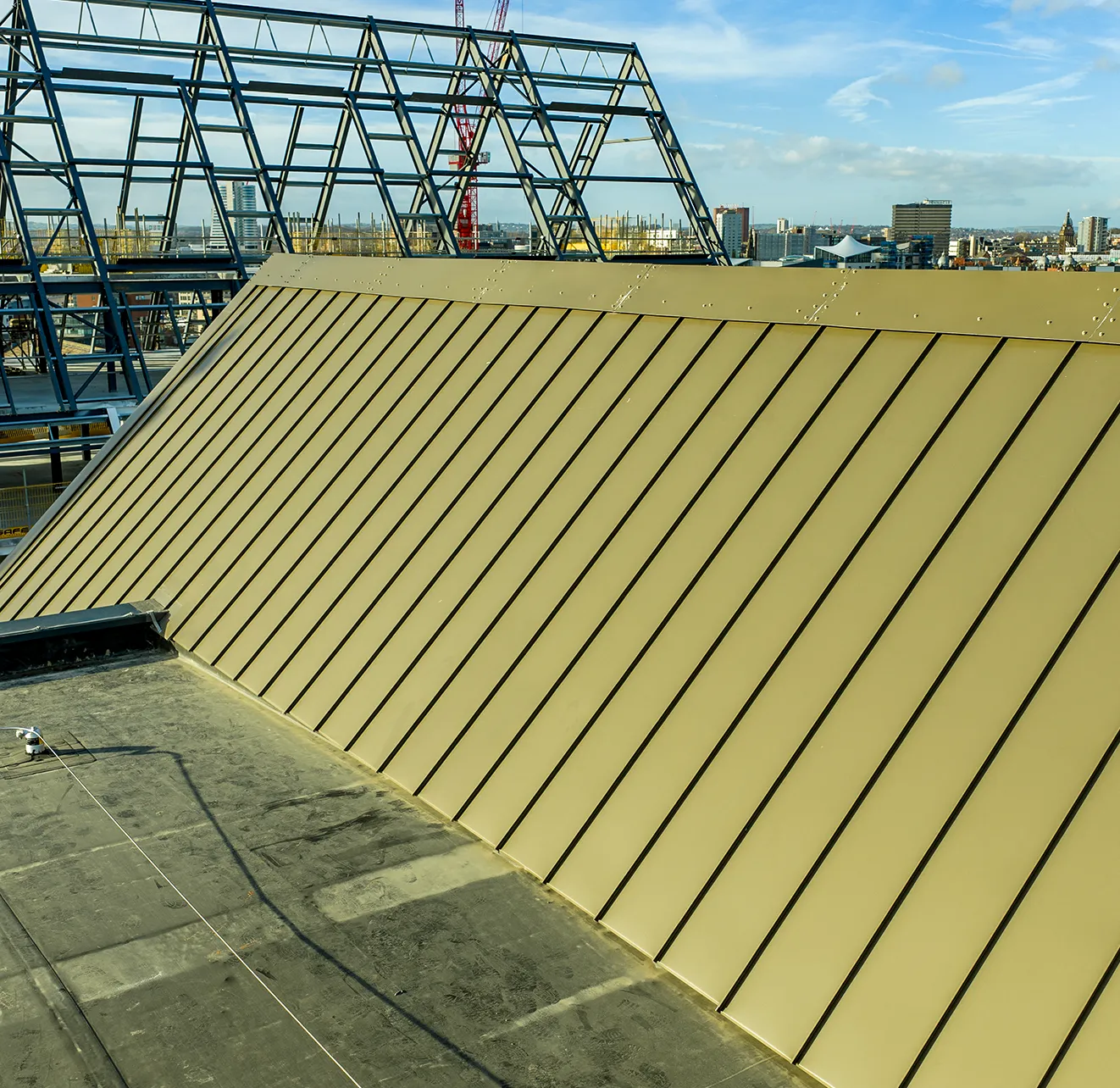 Standing Seam Cladding