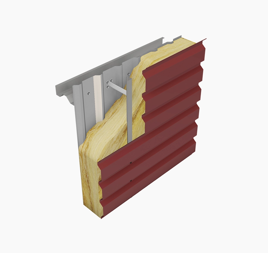 Euroclad Elite 55 Built up Wall