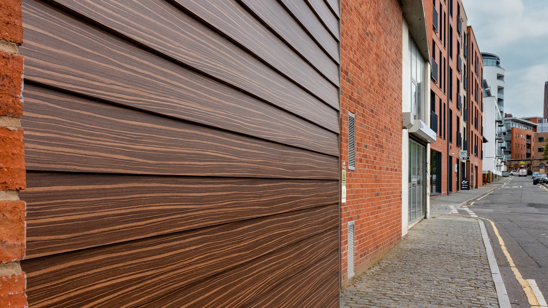 Wood effect panels