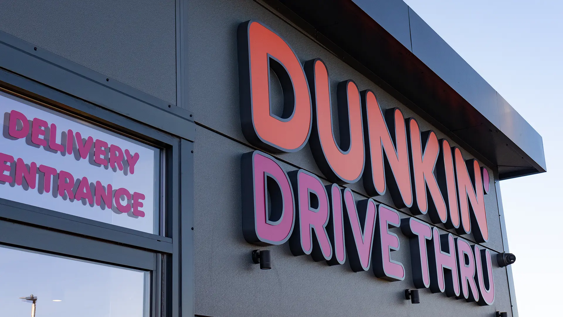 Dunkin Drive Thru Cladding