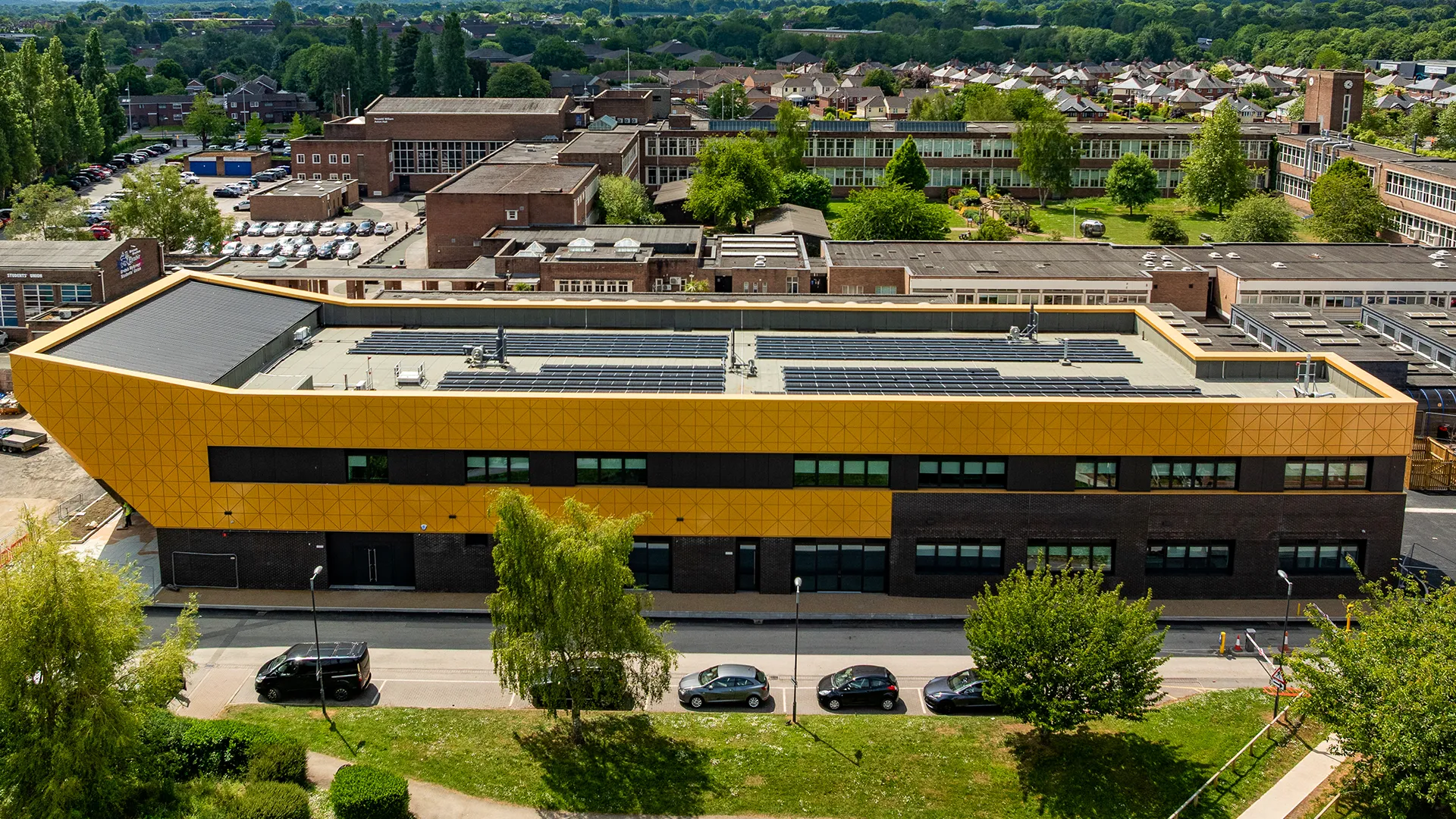 Wreham Uni cladding
