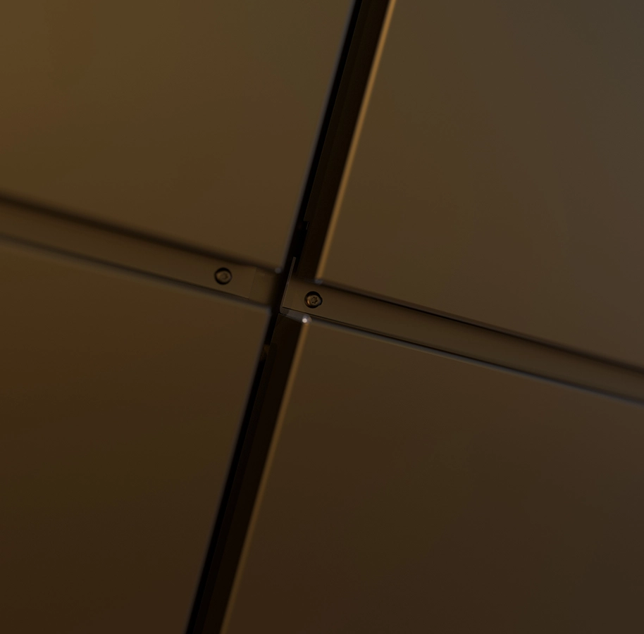 Conceal fix cladding