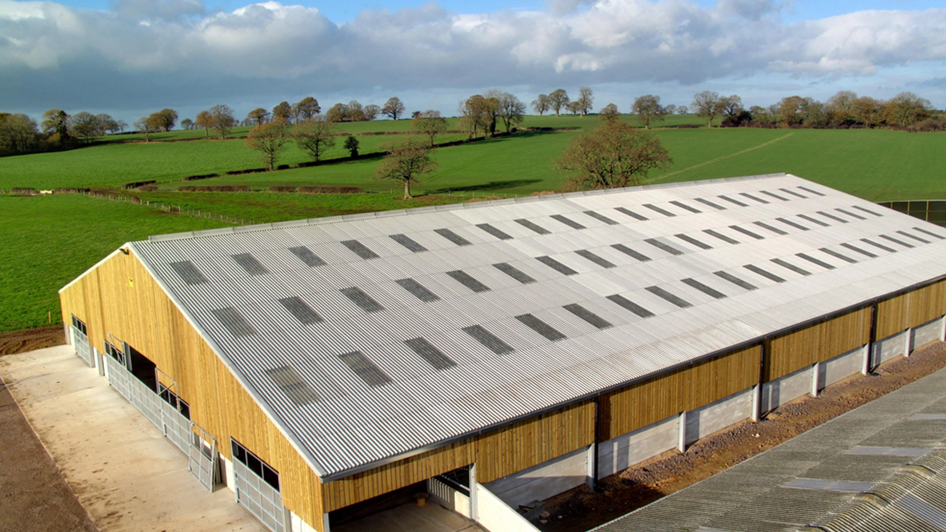 Eternit roofing