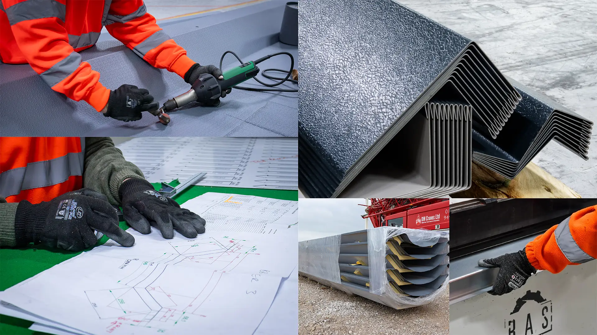 A mixture of images from our fabrication service